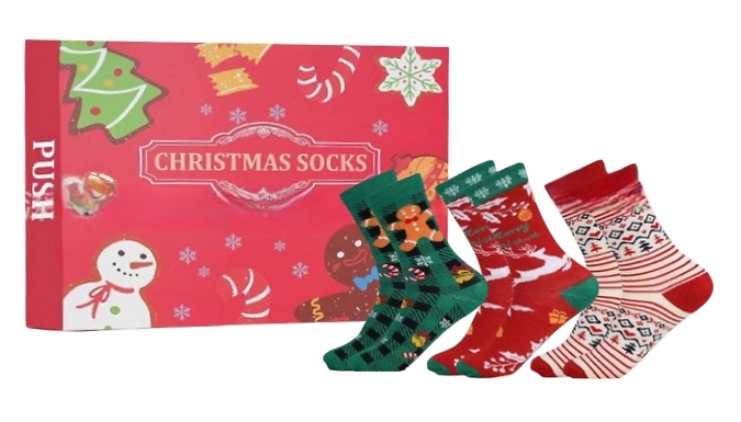 12 or 24-Day Christmas Socks Advent Calendar - 5 Options!