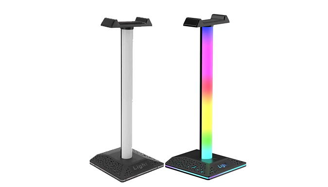 RGB Touch Control Headphone Stand