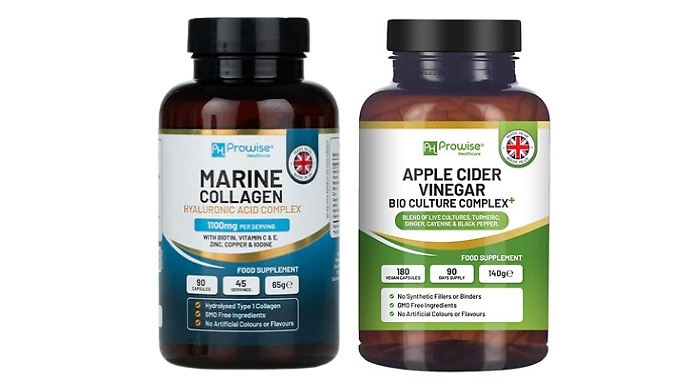 Beauty Booster & Gut Health Tablets - Apple Cider Vinegar & Marine Collagen!