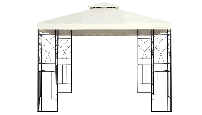 Outdoor Garden Steel Gazebo with Canopy