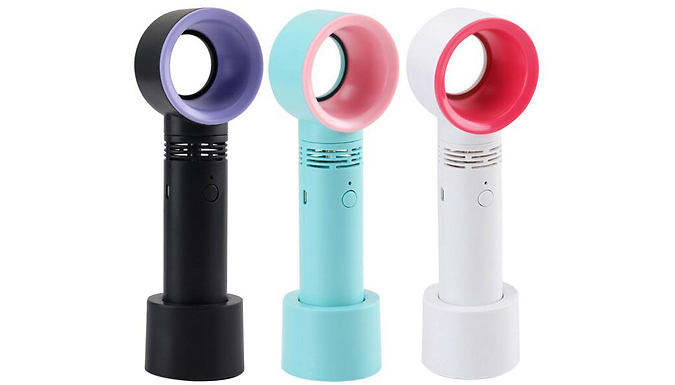 Bladeless Handheld USB Fan - 3 Colours