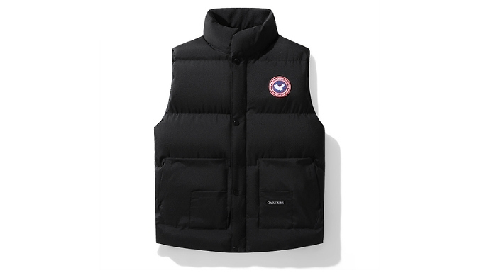 Men's Quilted Down Gilet - 4 Colours, 6 Sizes!