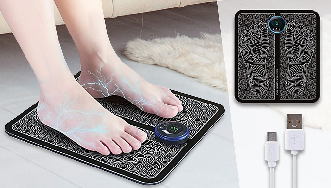 Electric Foot Massager Mat USB Rechargeable – RYNEK