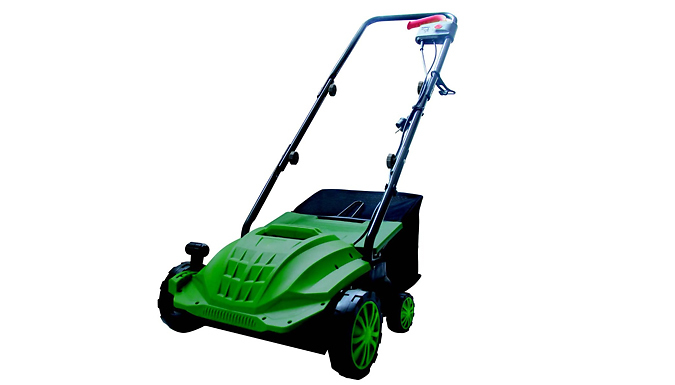 2-in-1 1500W Aerator & Scarifier Garden Lawn Raker