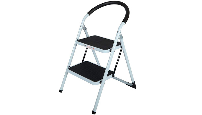 Tool Tech 2-Step Ladder With Rubber Grip