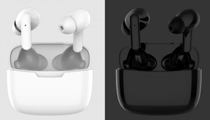 Justgiftdirect Wireless Bluetooth Earphones - 2 Colours