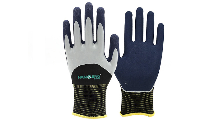 1 or 2 Pairs of Waterproof Anti-Stab Garden Gloves - 4 Sizes