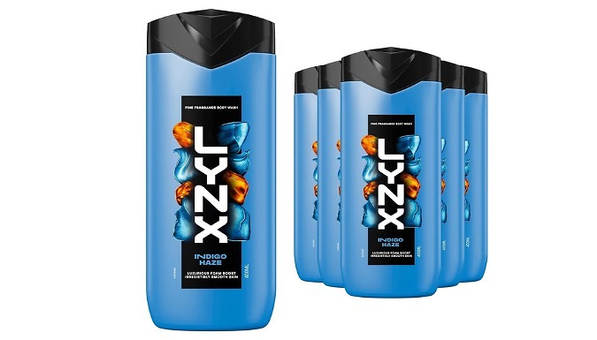 6-Pack of Lynx Fine Fragrance Indigo Haze Body Wash