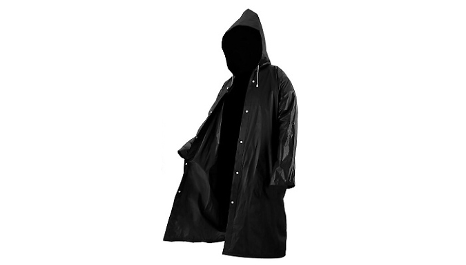 Unisex Long Waterproof Raincoat Poncho