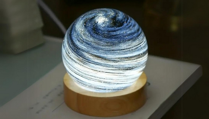 Galaxy Planet Night Light - 4 Colours