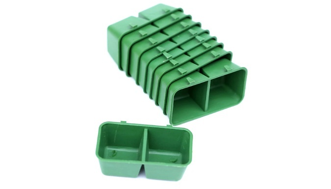 10-Pack Hanging Bird Feeder Containers