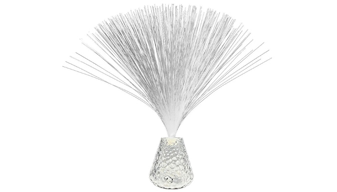 1 or 2-Pack of Colour-Changing Fibre Optic Lights - With Water Ripple Base!