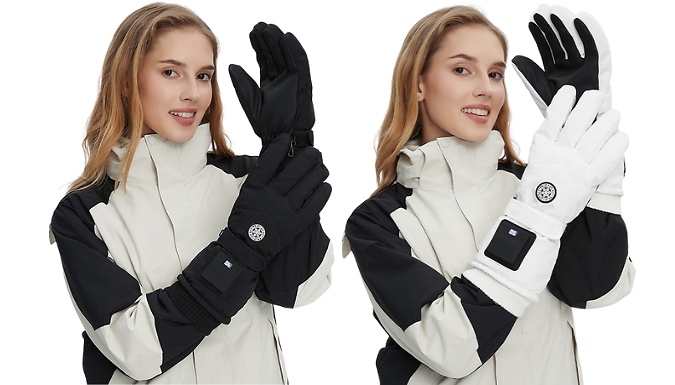 Go Groopie Benzbag Temperature-Controlled Electric Heating Gloves - 2 Colours!
