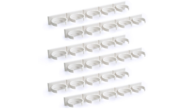 Wall Mounted Herb & Spice Storage Rack - Up To 20 Holders