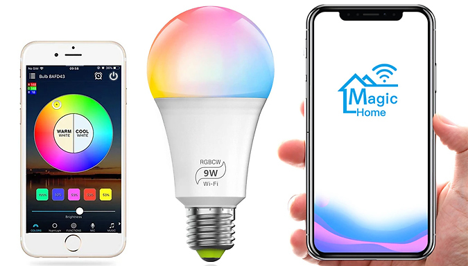 9W Magic Colour Smart Light Bulb