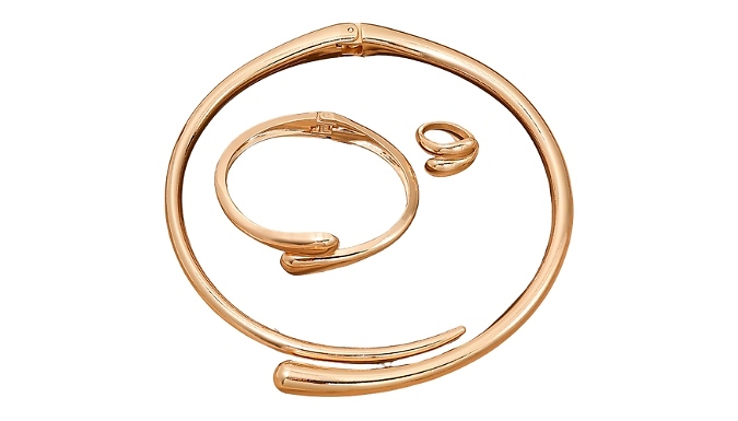 Wrap Around Chunky Jewellery Set - 2 Colours