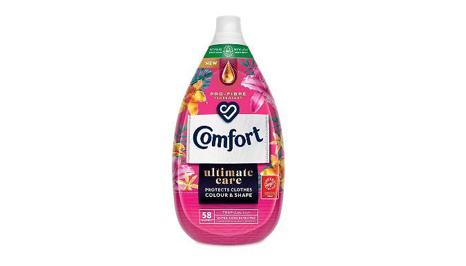 Comfort Tropical Lilly Ultra-Concentrated Fabric Conditioner - 870ml, 58 Washes