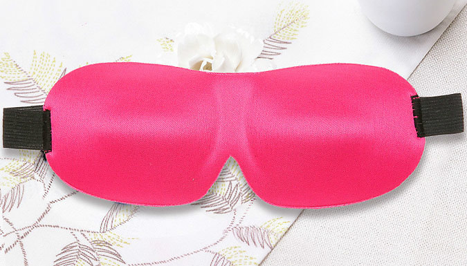 3D Soft Sleep Mask- 6 Colours