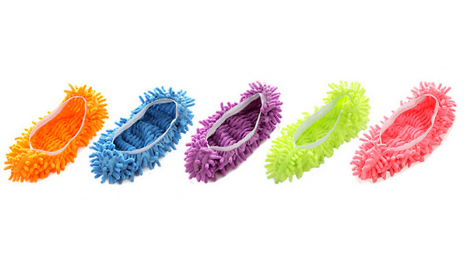 Microfibre Mop Shoe Covers - 6 Colours