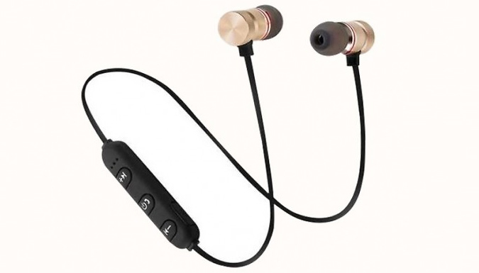 Go Groopie Supertrendinuk Neck-Mounted Bluetooth Wireless Headphones - 2 Colours