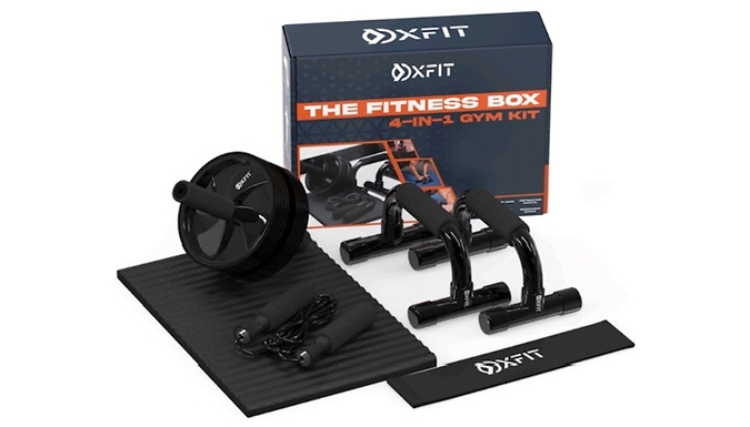 Oxfit The Fitness Box 4-in-1 Gym Kit