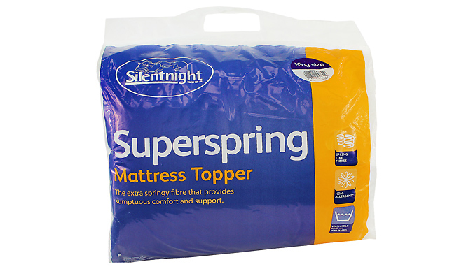 Silentnight Super Spring Luxury Mattress Topper