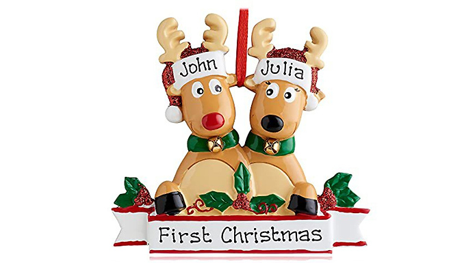 Christmas Tree Reindeer Ornament - 5 Designs