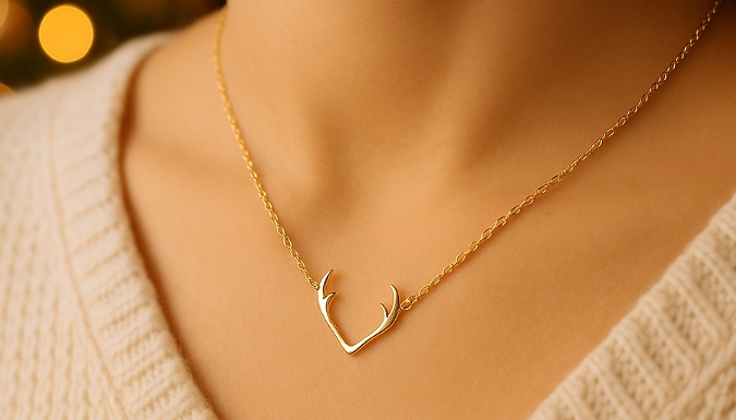 Reindeer Antler Necklace - 2 Colours