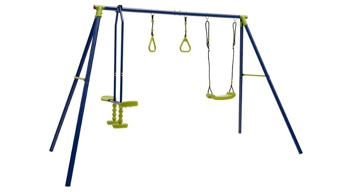 3-in-1 Multifunctional A-Frame Swing Set