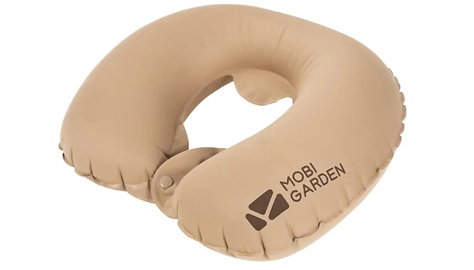Inflatable U-Shaped Travel Nap Pillow - 4 Colours