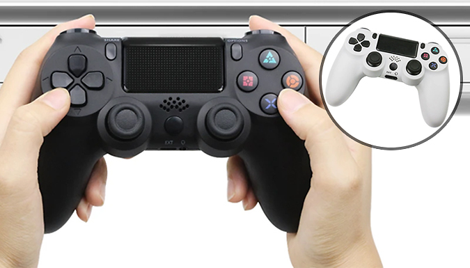 Prime Supply PS4 Compatible Wireless Game Controller - 2 Colours