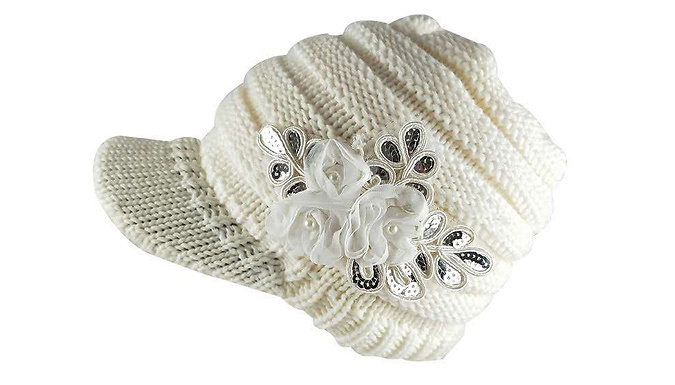 Women's Knitted Winter Hat - 4 Colours