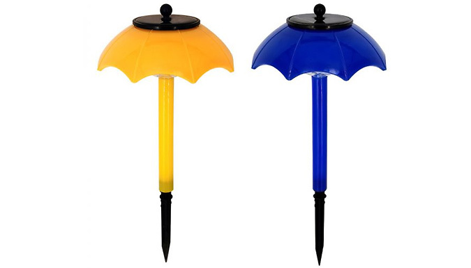 Solar Waterproof Multicolour Umbrella Lights - 2 Colours
