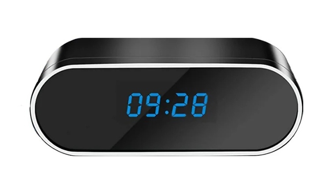 Wireless Hidden Camera Digital Clock - Optional SD Card