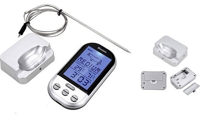 Wireless BBQ Digital Thermometer - 2 Colours