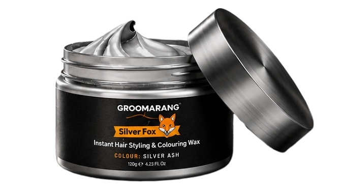 Groomarang Silver Fox Instant Hair Styling & Colouring Wax