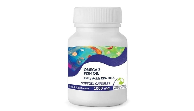 General Well-Being Omega 3 Fish Oil Capsules