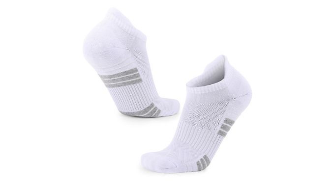 6-Pairs Men's Thick Trainer Socks - 4 Colours