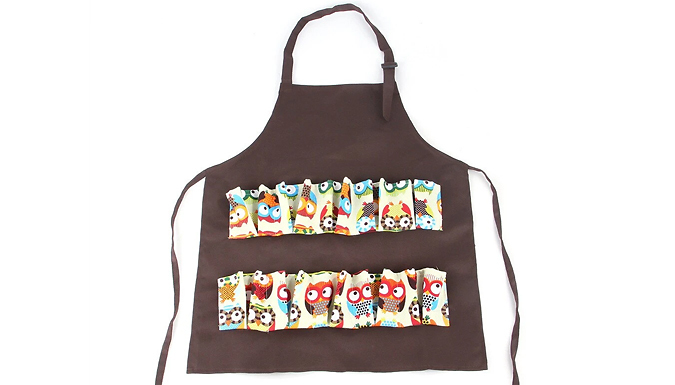 10 or 12-Pockets Egg Collecting Apron - 3 Sizes
