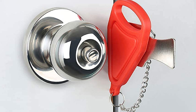 1 or 2 Portable Travel Door Locks