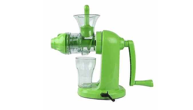 Manual Fruit & Vegetable Juicer - Extracts 40% More Juice!