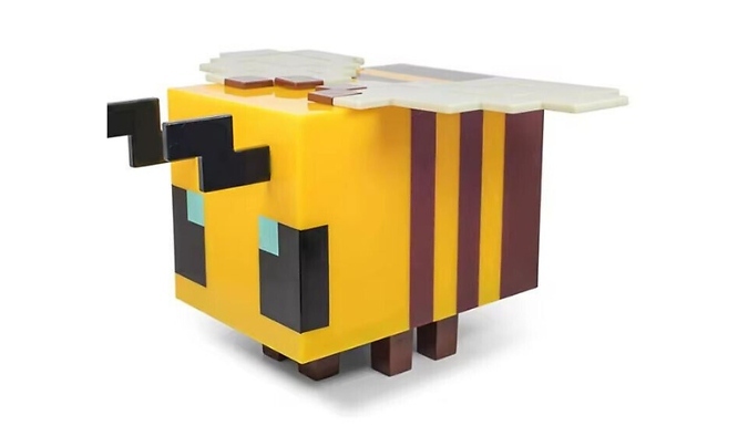 Block Style Bumble Bee Lamp