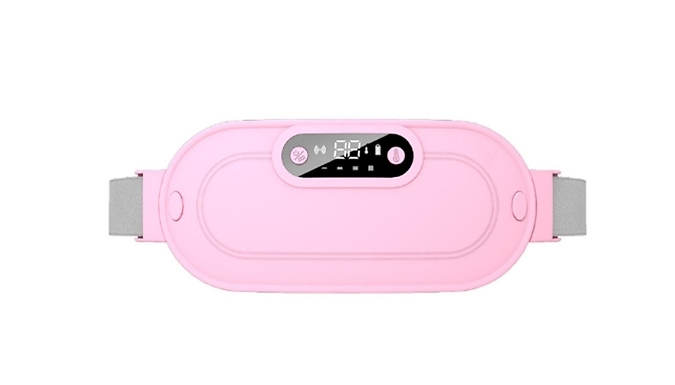 Massage Hot Compress Heating Belt - Pink or White