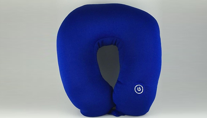 U-Shape Battery-Powered Massage Pillow - 3 Colours