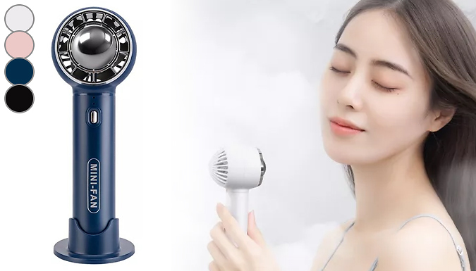 Whooptrading Portable Handheld USB Fan - 4 Colours