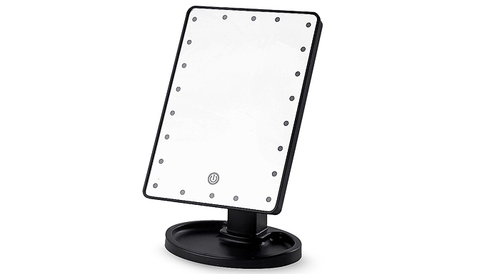 22-LED Light-up Makeup Mirror - 4 Options