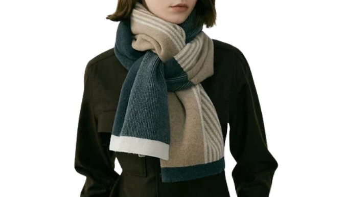 Winter Warm Chic Knitted Scarf - 3 Colours!
