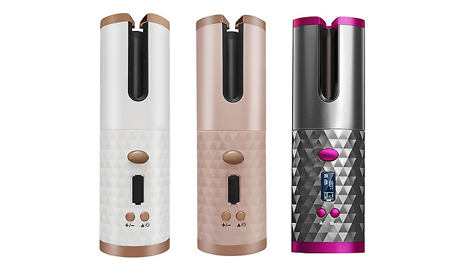 Auto-Rotating Cordless Hair Curler - 5 Colours from Go Groopie IE