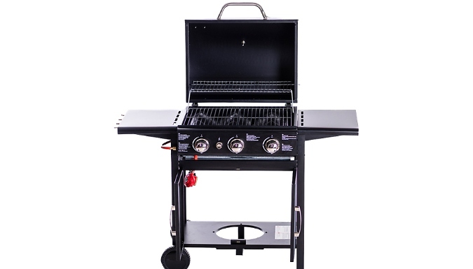 Blazebox 3-Burner Gas BBQ