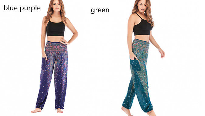 Harem High Waist Yoga Pants - 8 Colours from Go Groopie IE